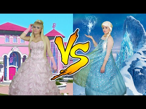 BARBIE VS FROZEN