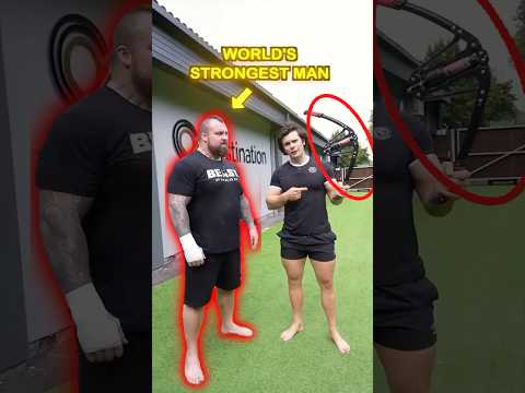 EDDIE HALL (Người Mạnh Nhất Thế Giới) vs Thanh ĐỒ LONG ĐAO Cứng Nhất Thế Giới! | Cre: Will Tennyson