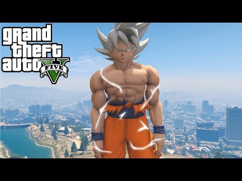 GOKU ULTRA INSTINCT MASTERED EN GTA 5 MODS