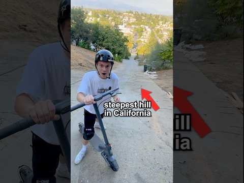 steepest hill VS scooter pt. 2