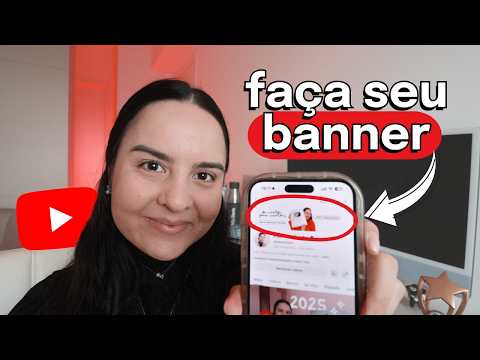 Como Fazer CAPA PARA YOUTUBE | passo a passo fácil para criar o BANNER do seu canal