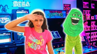 🤣 ¡UNA HISTORIA DIVERTIDA con una máscara verde! Niños juegan a un juego popular | Heidi y Zidane