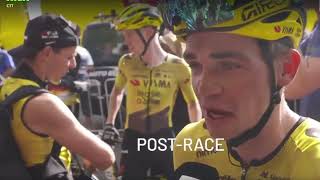 sepp kuss - Interview at the Finihs - stage 17 - 2026 vuelta españa