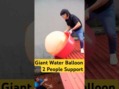 Bóng Bay Nước Khổng Lồ - Giant Water Balloon 2 People Support 1000$ #phd #phươnghữudưỡng #phdvlog