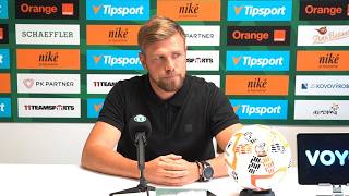 Pozápasová tlačová konferencia (MFK Skalica - DAC. D. Streda, 6. kolo 26/27)