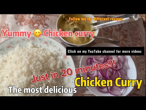 Yummy Chicken Curry Recipe | Easy & Delicious | #Chicken #Curry #Recipe #EasyRecipe #ViralRecipe