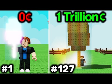 $0 to $1 Trillion from ONLY STEALING FRUITS in Grow a Garden