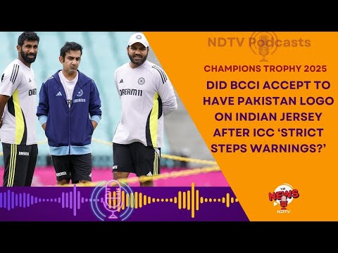 BCCI On Champions Trophy | BCCI Breaks Silence On Reported Refusal To Sport Pakistan Logo On Jersey