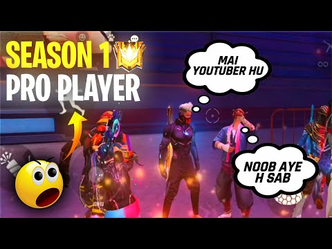 SEASON 1 ELITE PASS PRO PLAYER IN MY GAME - #JONTYGAMING - GARENA FREEFIRE BATTLEGROUND