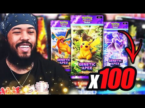 Opening 100+ MORE Packs with Nanogenix in Pokemon Pocket!