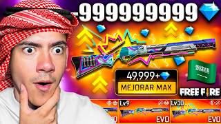 CONSEGUÍ LA SKIN EXCLUSIVA DE LA M590 en MI CUENTA DE ARABIA SAUDITA en FREE FIRE !! - TheDonato