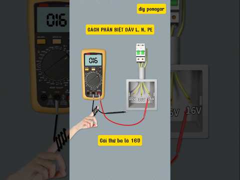 cách phân biệt dây L, N, PE