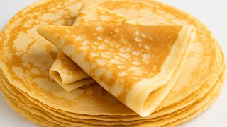 Comment faire des crêpes sans grumeaux - rapide, facile et moelleux !