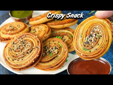 सिर्फ 2उबले आलू से बनाए बहुत ही कुरकुरा नास्ता जिसे खाते पेट भर जायेगा पर मन नही भरेगा | Easy Nashta