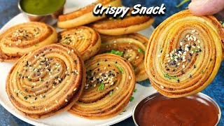 सिर्फ 2उबले आलू से बनाए बहुत ही कुरकुरा नास्ता जिसे खाते पेट भर जायेगा पर मन नही भरेगा | Easy Nashta