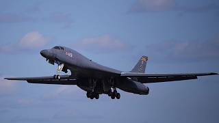 YouTube video thumbnail: US Pulls all B-1 Bombers From UK Airbase at Centre of Terror Probe