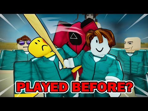 SQUID GAME 2, BUT PLAYER HAS A BAT! Roblox Animation