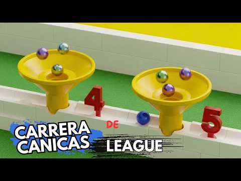 Competencia de Canicas en Circuito de Locura 🌀 | ¿Quién Ganará?
