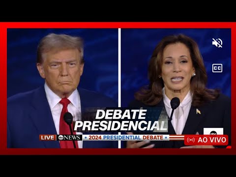 Donald Trump X Kamala Harris primeiro debate