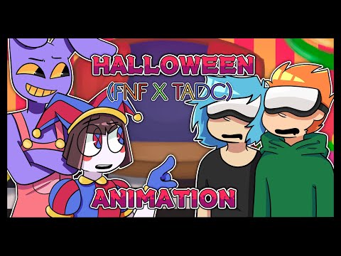 HALLOWEEN IN THE DIGITAL CIRCUS ~FNF X TADC~ [ANIMATION]