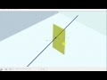 Intersection of a Line with the YZ Plane