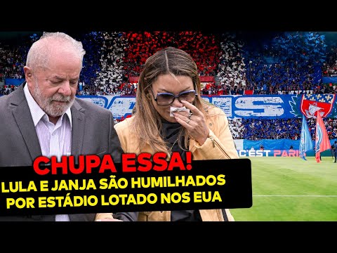 Lula e Janja são humilhados nos EUA durante a final da copa do mundo de clubes por um estádio LOTADO