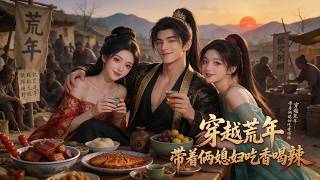《穿越荒年带着俩媳妇吃香喝辣》1-95李逸穿越到兵乱刚结束的大齐王朝。开局只有一间破屋两个媳妇，想要在这荒年吃饱穿暖，李逸打定主意：先打猎求生，再垦荒种田，他要让这破屋成遮风港，让俩媳妇再也不挨饿