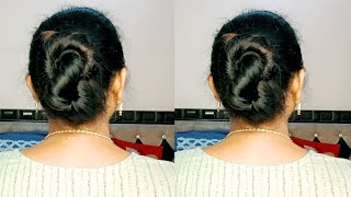 8 no. unique design self jura #hairstyle #bun #uniquebun #shorts