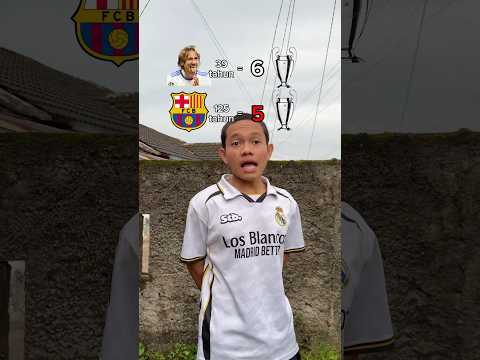 Modric lebih hebat daripada Barcelona😂