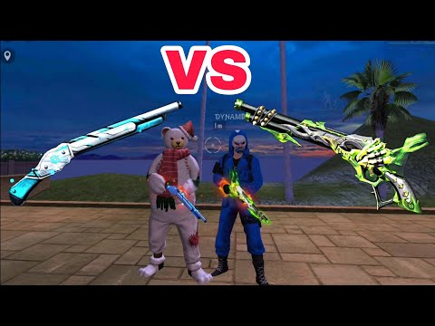 WINTERLAND M1887 VS HAND OF HOPE M1887 -BEST FREE FIRE GUN