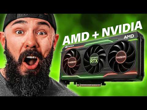 AMD x NVIDIA Collab Card Just Dropped?!