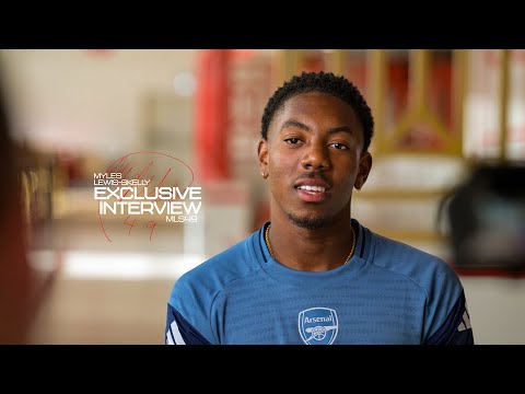 'I WANT A LEGACY HERE!' | Myles Lewis-Skelly on his new Arsenal contract | Interview