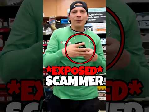 Gas station scammer gets confronted 😱🤬
