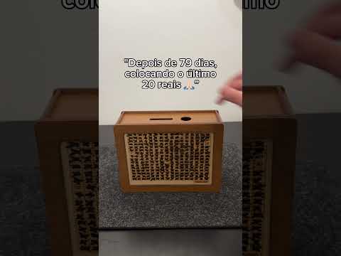 Planejar e executar🤑 #cofre #cofrinho