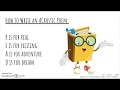 Understanding Acrostic Poems