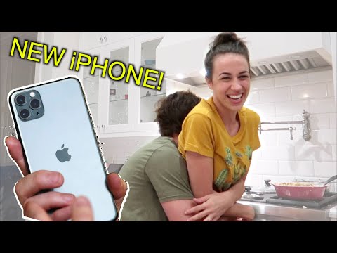 SURPRISING MY HUSBAND WITH THE NEW iPHONE 12!