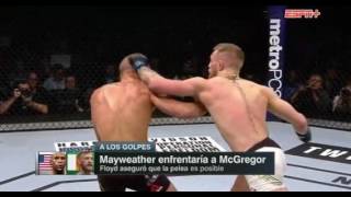 Mayweather enfrentaria a mcgregor