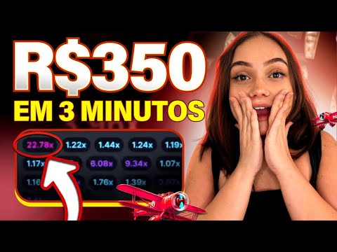 Fiz 350 em minutos com esse TRUQUE SIMPLES no AVIATOR
