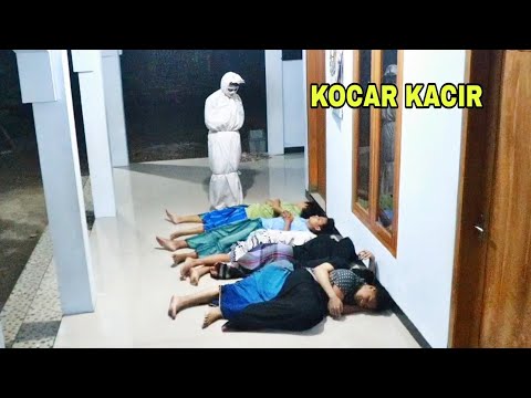 Ngakak ! Prank Pocong Orang Tidur sampe Kocar Kacir 🤣