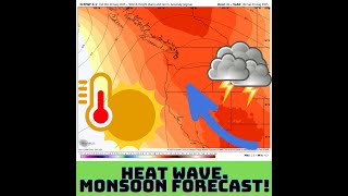 Pacific NW Weather Watch: Heat, Monsoon, Fantasy Forecasts!