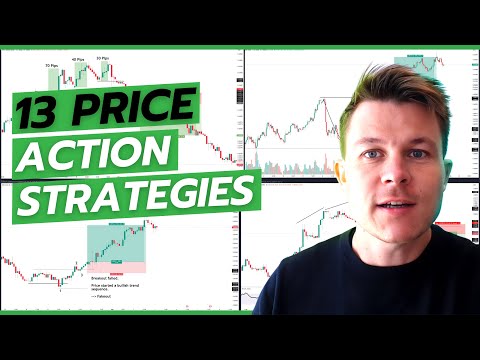 The 13 best PRICE ACTION strategies to find great trades