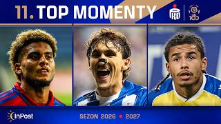 22 gole! 2 zmarnowane karne! Zobacz TOP MOMENTY 11. kolejki Ekstraklasy | Emocje dostarcza InPost