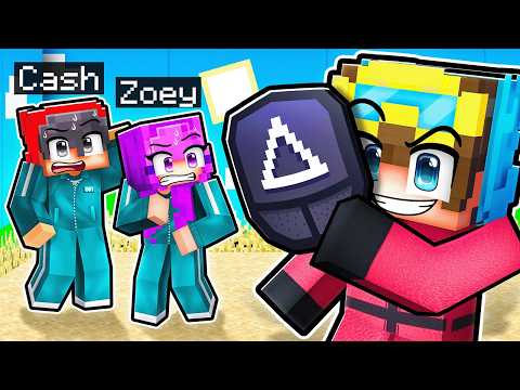 Playing as a GUARD in Squid Game! (Minecraft)