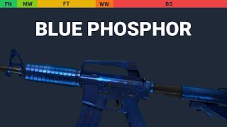 M4A1-S Blue Phosphor Wear Preview