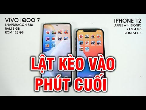 (VIETNAMESE) Speedtest: Vivo iQoo 7 vs iPhone 12 - Lật kèo vào phút cuối!