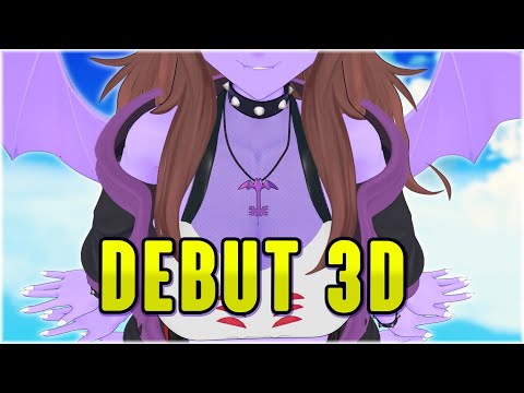 EU CHEGUEI NAQUELE MUNDO - Debut Vtuber 3D de Aniversário
