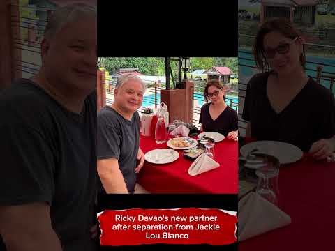 Ricky Davao's new partner matapos mahiwalay kay Jackie Lou Blanco #shorts