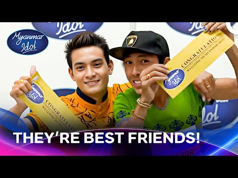 Best Friends Audition Together, But Can They Win? | Myanmar Idol