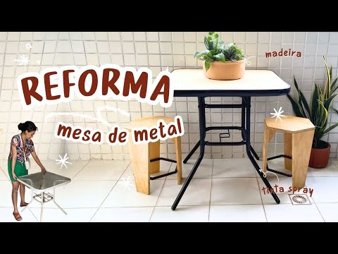 ACHEI,  REFORMEI e coloquei na minha VARANDA | DIY