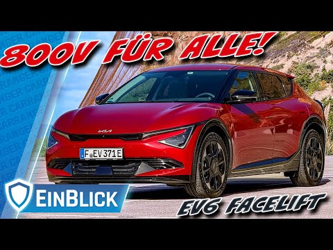 800V + kein MUSK = BESSER als TESLA?  Kia EV6 Earth RWD - Macht ihn das Facelift fit für 2025?